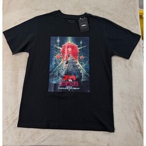 Godzilla vs Biollante T-Shirt Men's Large Black Graphic Tee Toho Japan NEW DM